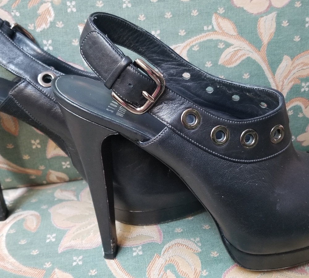 Stuart Weitzman Open Toe Platform